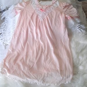 Vintage Pink Nightgown NWOT